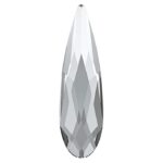 Swarovski 2304 Flat Back Raindrop Crystal 6mm