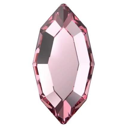 Swarovski 2200 Flat Back Navette Light Rose 4X2mm