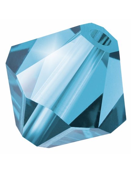 Indicolite 4mm Rondelle Bead Preciosa
