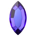 Swarovski 2200 Flat Back Navette Heliotrope 4X2mm 8u