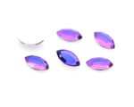Swarovski 2200 Flat Back Navette Heliotrope 4X2mm 8u - Imagen 2