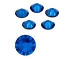 Swarovski 2038 Capri Blue ss12 Flat Back Hotfix - Imagen 2