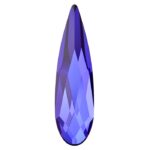 Swarovski 2304 Heliotrope 6mm Raindrop Flat Back