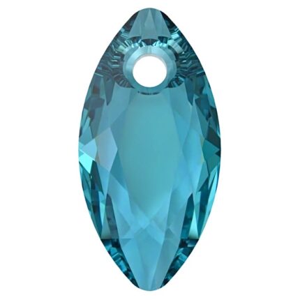 Swarovski 6437 Marquise Cut Pendant Blue Zircon 16mm